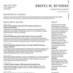 Krista M. Rundiks - Instructional Design Resume