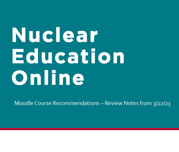 Moodle Course Recommendations Presentation Example